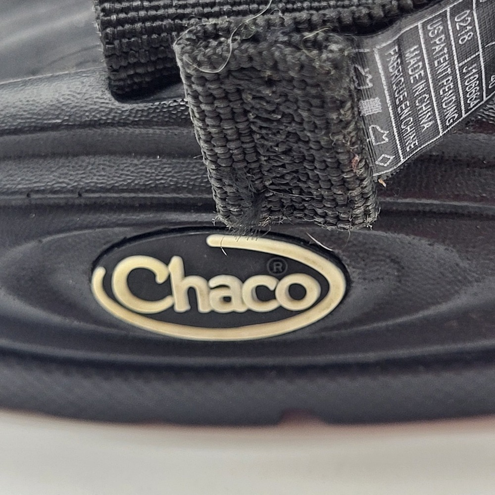 Chaco Z Cloud X/2 Outdoor Hiking Water Sandals White & Black Size 9 - Picture 9 of 16